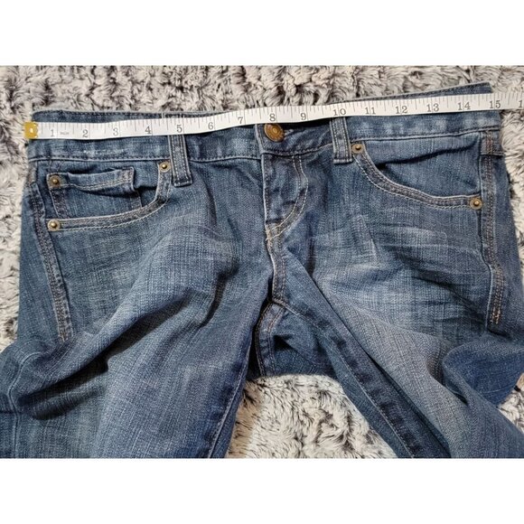 Express Zelda Barely Boot Jeans SZ 0R - Picture 4 of 9